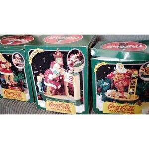 Coca-Cola Ertl Santa Claus Mechanical bank 1995